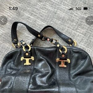 Tory Burch Black Leather Handbag